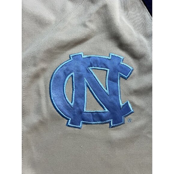 VTG 90'S PRO PLAYER NORTH CAROLINA‎ TAR HEELS GRAY BLUE BASEBALL BUTTON JERSEY L - Picture 4 of 13